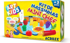 Kit de massinhas mini chef