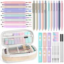 Kit de material escolar Nicpro com 39 peças e estojo