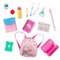 Kit de Material Escolar Pronta para a Escola Our Generation Kit de Material Escolar Pronta para a Escola Our Generation