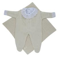 Kit de Maternidade Trabalhado e Body Gola e Punho de Renda Kit de Maternidade Trabalhado e Body Gola e Punho de Renda