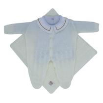 Kit de Maternidade Trançado e Body com Gola Bordada Gold