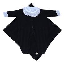 Kit de Maternidade Trançado e Body com Gola e Punho de Renda Kit de Maternidade Trançado e Body com Gola e Punho de Renda