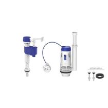 Kit de Mecanismo de Entrada Master Flux e Saída Dual Flush para Caixas Acopladas - Censi 9562