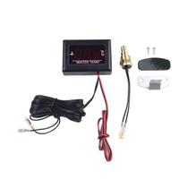Kit De Medição De Temperatura De Água Digital 12V 24V Com Sensor Para Motor De Carro Kit De Medição De Temperatura De Água Digital 12V 24V Com Sensor Para Motor De Carro