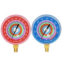 Kit de medidor de pressão de refrigeração Measureman 3-1/8" Dial