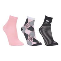 Kit de meia Cia da meia Tam.P