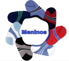 Kit de Meias Bebê RN Infantil Sapatilha com 3 Pares de 0 a 4 Meses - RATIMBUM Kit de Meias Bebê RN Infantil Sapatilha com 3 Pares de 0 a 4 Meses - RATIMBUM