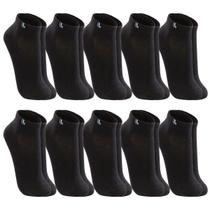 Kit De Meias Cano Curto Lupo 10 Pares - Unissex Kit De Meias Cano Curto Lupo 10 Pares - Unissex