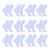 Kit de meias de Algodão com 12 Pares do 39 ao 43 Esportivas