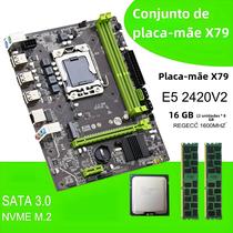 Kit de Memória DDR3 16GB Qiyida X79 - Placa-Mãe, NVMe, SATA 3.0, Servidor ATX E5 V32