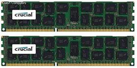 Kit de memória de servidor Crucial de 32 GB (16 GBx2) DDR3/DDR3L-1600 MT/s