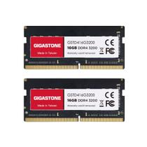 Kit de Memória RAM DDR4 GIGASTONE 32GB (2x16GB) 3200MHz SODIMM