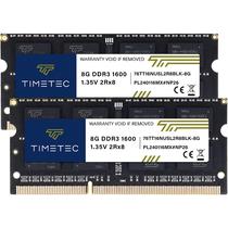 Kit de Memória RAM Timetec 16GB (2x8GB) DDR3L/DDR3 1600MHz