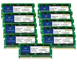 KIT de memória RAM Timetec 80GB (10x8GB) DDR3L/DDR3 1600MHz