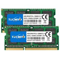 Kit de Memória TECMIYO 8GB (2x4GB) DDR3L-1600 SODIMM - Upgrade para Notebook