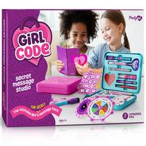 Kit de mensagens secretas Pretty Me GirlCode com kit de papelaria