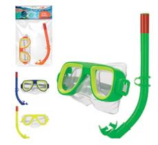 Kit de Mergulho Snorkel Óculos infantil, juvenil, adulto