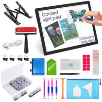Kit de Mesa de Luz LED A4 com Cabo iVyne Preto