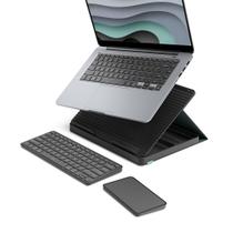 Kit de mesa pop-up Logitech Casa com suporte para laptop e teclado