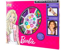 Kit de Miçangas Barbie Monte suas Bijoux - Fun