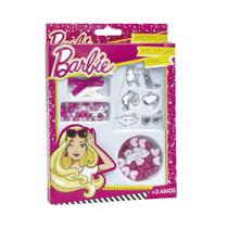 Kit De Miçangas Barbie Pink Original Da Fun 8111-7