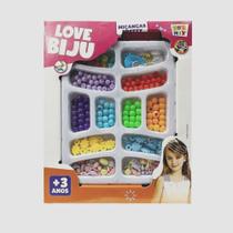 Kit de Micangas Bijuterias Infantil Love Biju Toy Mix Rf2