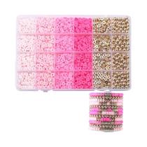 Kit De Miçangas De Argila Polimérica Sortidas 10000pcs Para Fazer Joias DIY Pulseira Colar Brincos
