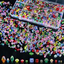 Kit de Miçangas de Cristal Laopottbeads com 1500 Peças Kit de Miçangas de Cristal Laopottbeads com 1500 Peças