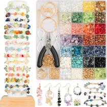Kit de Miçangas DodoBeads com 1910 Unidades e Chips de Cristal para Joias