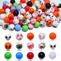 Kit de miçangas focais de silicone MONSEALYT Halloween 90 unidades de 15 mm