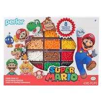 Kit de miçangas fundidas Perler Nintendo Super Mario 4385 peças