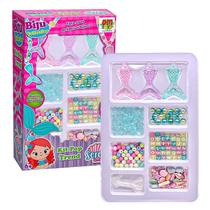 Kit De Miçangas Monta Pulseiras Biju Collection Sereia Pop 6534 - Dm Toys Kit De Miçangas Monta Pulseiras Biju Collection Sereia Pop 6534 - Dm Toys