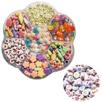 Kit de Miçangas p pulseiras e Letras do Alfabeto Kit de Miçangas p pulseiras e Letras do Alfabeto