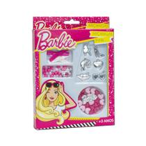 Kit De Miçangas Pink Barbie - Fun