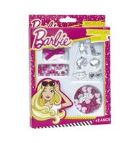Kit de micangas pink da barbie - fun