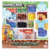 Kit de miçangas Tara Toys Minecraft Pixel Creations 2500 Beads Kit de miçangas Tara Toys Minecraft Pixel Creations 2500 Beads