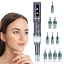 Kit de microagulhamento XOIRMO para rosto e cabelo e barba (0,25 mm) Kit de microagulhamento XOIRMO para rosto e cabelo e barba (0,25 mm)