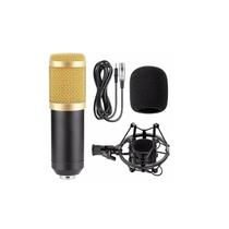 Kit de Microfone Condensador para Estúdio com Suporte de Braço