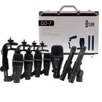 Kit de Microfone Para Bateria Dylan DD7 Com Case
