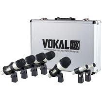 Kit de Microfone Para Bateria Vokal VDM7