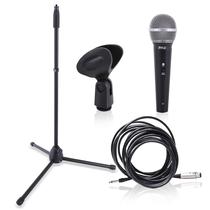 Kit de microfone Pyle Professional Handheld Dynamic PDMIC88ST Kit de microfone Pyle Professional Handheld Dynamic PDMIC88ST