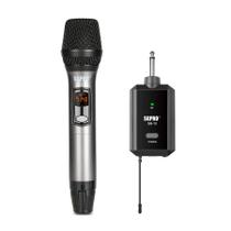 Kit de Microfone Sem Fio SGPRO SG-13 com Receptor Compacto