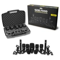 Kit de Microfones para Bateria Santo Angelo 7 Pçs SAS 700