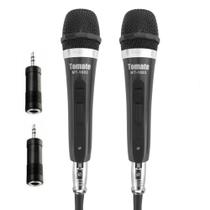 Kit de Microfones Tomate Premium + Adaptadores P2