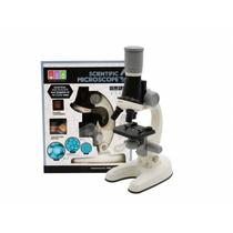 Kit de microscópio composto 100x a 450x com sistema de luz