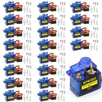 Kit de microservomotor Smraza SG90 9G para braço robótico RC, 20 unidades