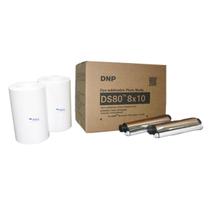 Kit de mídia de impressora DNP DS80 8x10" Glossy 260 Prints