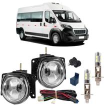 Kit de milha peugeot boxer 2005 06 ate 2016 e led imfl 6k