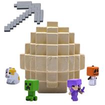 Kit de Mineração Minecraft com Ferramentas em Miniatura - Apenas Brinquedos LLC