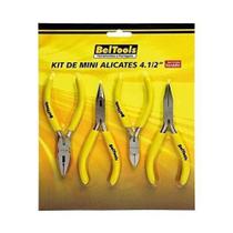 Kit De Mini Alicates 4.1/25" 4Pcs Beltools